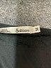 Solitaire 100% Polyester Solid Black Casual Skirt Size M - photo 4