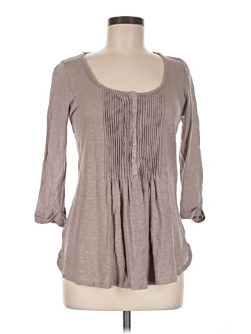 Wrap Long Sleeve Henley (view 1)