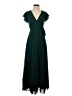 ASOS 100% Polyester Green Cocktail Dress Size 2 - photo 1