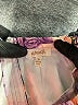 Peach 100% Polyester Tie-dye Purple Cocktail Dress Size S - photo 4