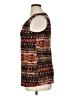 New Directions Brown Sleeveless Blouse Size XL - photo 5