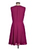 Express 100% Polyester Solid Burgundy Cocktail Dress Size XXS (estimated) - photo 2