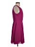 Express 100% Polyester Solid Burgundy Cocktail Dress Size XXS (estimated) - photo 4