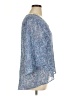 Cooper & Ella 100% Polyester Blue 3/4 Sleeve Blouse Size XL - photo 4