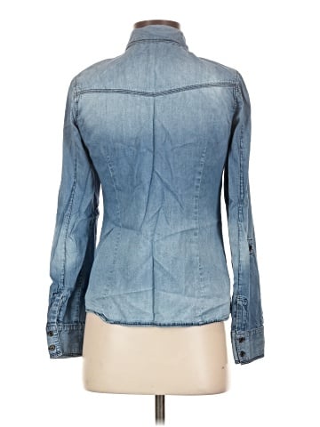 Girl Krazy Long Sleeve Button-Down Shirt (view 2)
