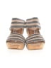 Sole Society Stripes Gray Wedges Size 7 1/2 - photo 2