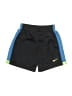 Nike 100% Polyester Color Block Black Athletic Shorts Size 4T - photo 1