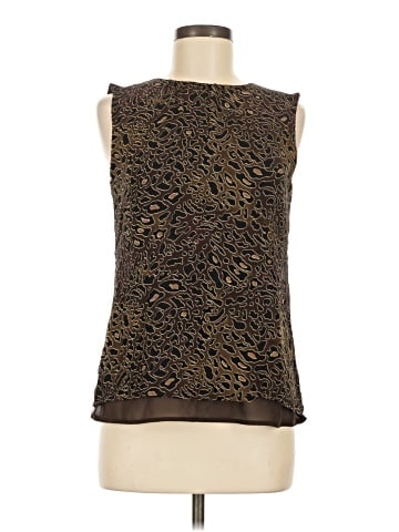 Tory Burch Sleeveless Silk Top (view 1)
