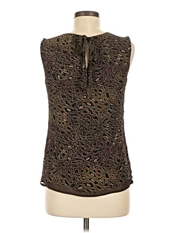 Tory Burch Sleeveless Silk Top (view 2)