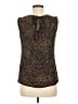Tory Burch 100% Silk Brown Sleeveless Silk Top Size 8 - photo 2