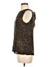 Tory Burch 100% Silk Brown Sleeveless Silk Top Size 8 - photo 5