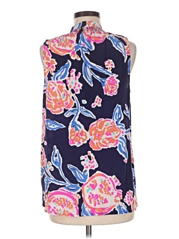Lilly Pulitzer Sleeveless Silk Top (view 2)