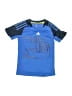 Adidas 100% Polyester Blue Active T-Shirt Size 130 cm / US 8 - photo 1