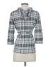 Vanity Plaid Gray Blazer Size S - photo 2
