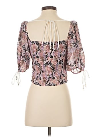 Free People 3/4 Sleeve Blouse (view 2)