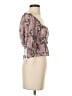 Free People Pink 3/4 Sleeve Blouse Size S - photo 4