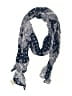 Gold Coast 100% Viscose Paisley Blue Scarf One size - photo 1