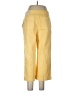 Talbots Yellow Casual Pants Size 12 (petite) - photo 2