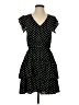 Assorted Brands 100% Polyester Polka Dots Black Casual Dress Size S - photo 1