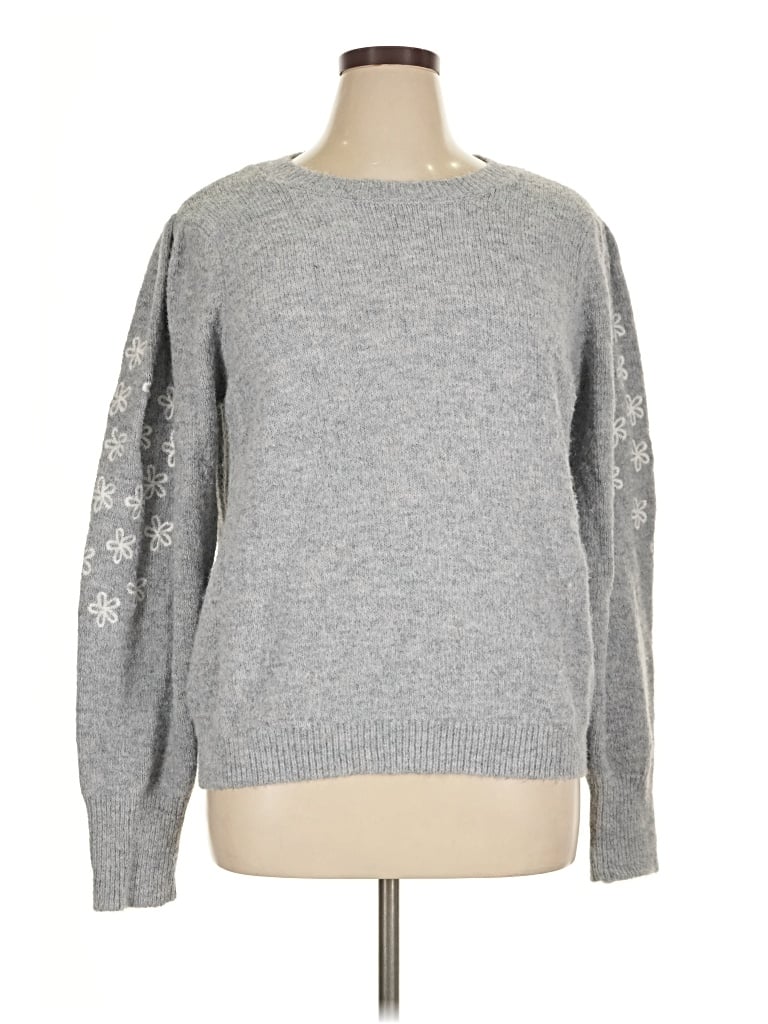 Pre-owned Cece Pullover Sweater In Gray