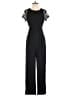 19 Cooper 100% Polyester Black Jumpsuit Size M - photo 1