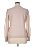 Adrianna Papell Polka Dots Pink Pullover Sweater Size XL - photo 2