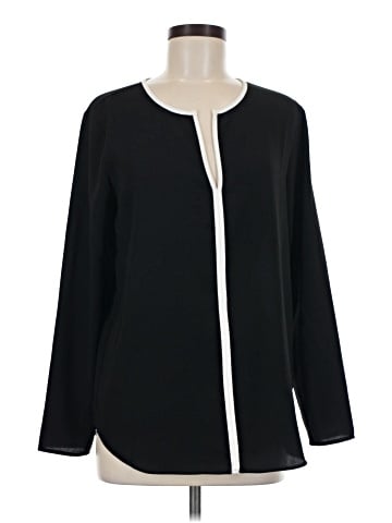 Adrienne Vittadini Long Sleeve Blouse (view 1)