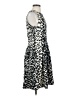 Mossimo Animal Print Black Cocktail Dress Size S - photo 4