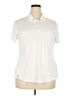Adidas 100% Polyester Ivory Short Sleeve Polo Size 2X - photo 1