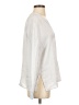 Vince. 100% Silk Silver Long Sleeve Silk Top Size S - photo 4