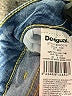 Desigual Solid Blue Jeans Size 34 waist - photo 7