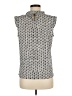 Adrianna Papell Gray Sleeveless Blouse Size M - photo 2