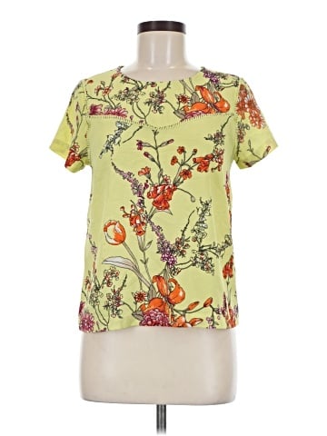Lily White Short Sleeve Blouse (view 1)