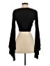 Shein Black Long Sleeve Top Size 4 - photo 2
