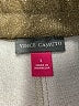Vince Camuto Metallic Gold Casual Pants Size L - photo 7