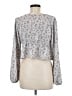 Altar'd State 100% Polyester Blue Long Sleeve Blouse Size M - photo 2