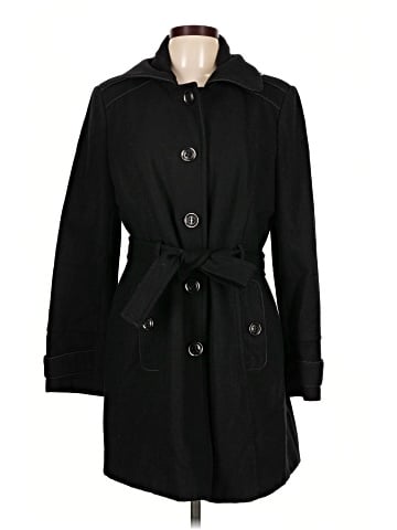 Roz & Ali Wool Coat (view 1)