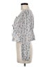 Altar'd State 100% Polyester Blue Long Sleeve Blouse Size M - photo 5