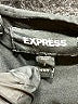 Express Solid Black Formal Skirt Size 2 - photo 4