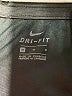 Nike 100% Polyester Solid Black Athletic Shorts Size M - photo 3