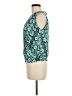Veronica M. Teal Sleeveless Blouse Size M - photo 5