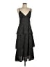 Aqua 100% Polyester Stars Black Cocktail Dress Size M - photo 1