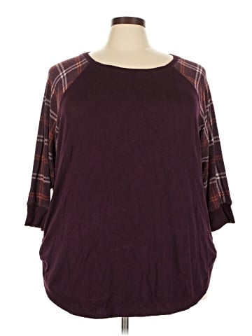 Maurices 3/4 Sleeve Top (view 1)
