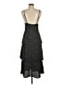 Aqua 100% Polyester Stars Black Cocktail Dress Size M - photo 2