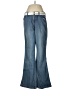 Bill Blass Jeans Chevron-herringbone Blue Jeans Size 8 - photo 1