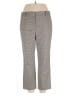 Ann Taylor LOFT Houndstooth Gray Dress Pants Size 14 - photo 1