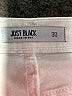 Just Black White Ivory Jeans Size 30 waist - photo 7