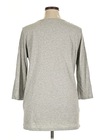 Lands' End 3/4 Sleeve T-Shirt (view 2)