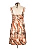 DressBarn Animal Print Brown Cocktail Dress Size 12 - photo 2