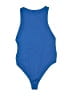 Zara 100% Polyester Blue Bodysuit Size S - photo 2